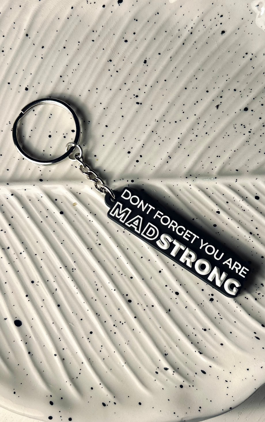 MADSTRONG Keychain – Your Pocket-Sized Power Boost!